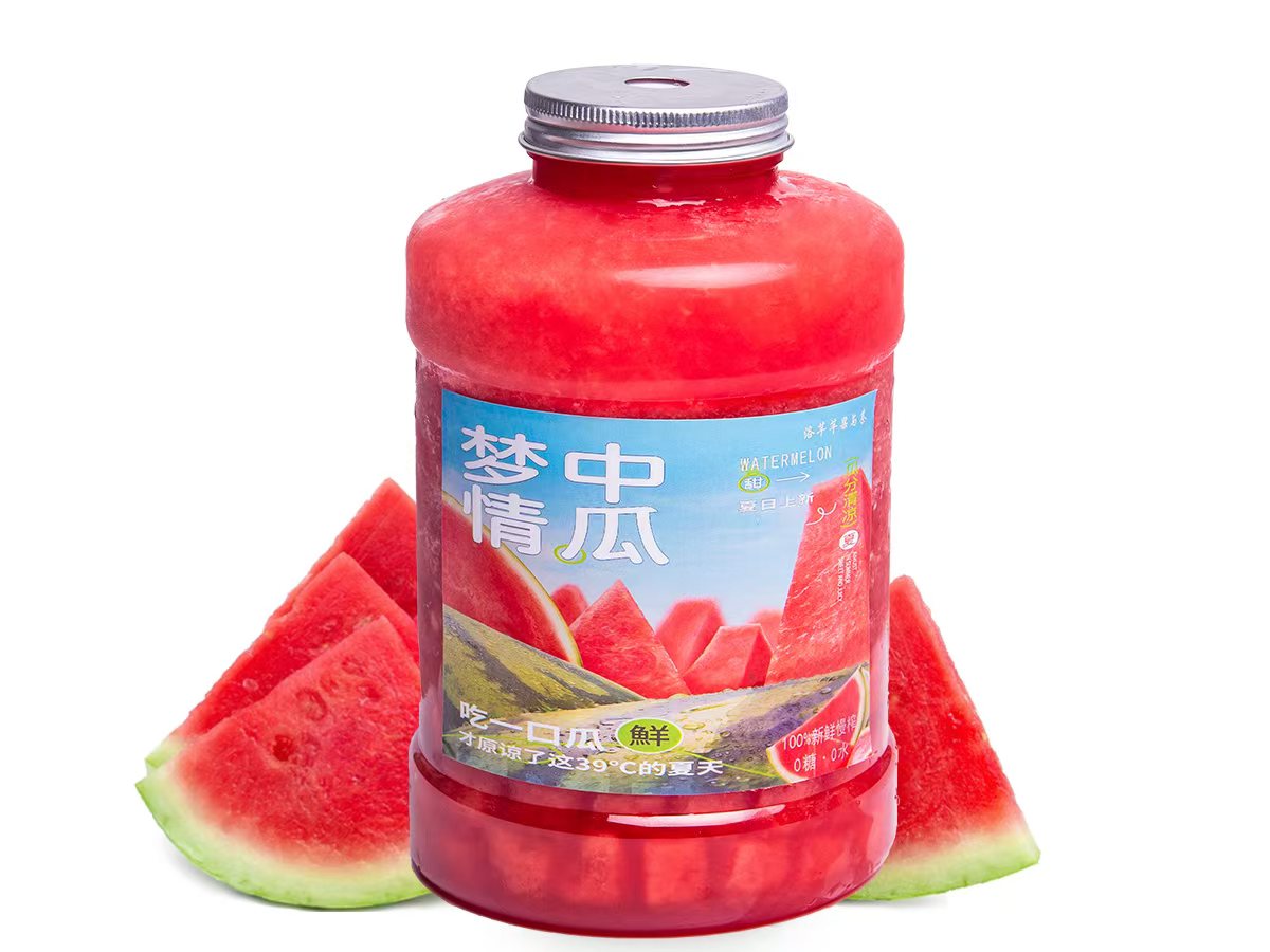 清爽爆汁西瓜冰