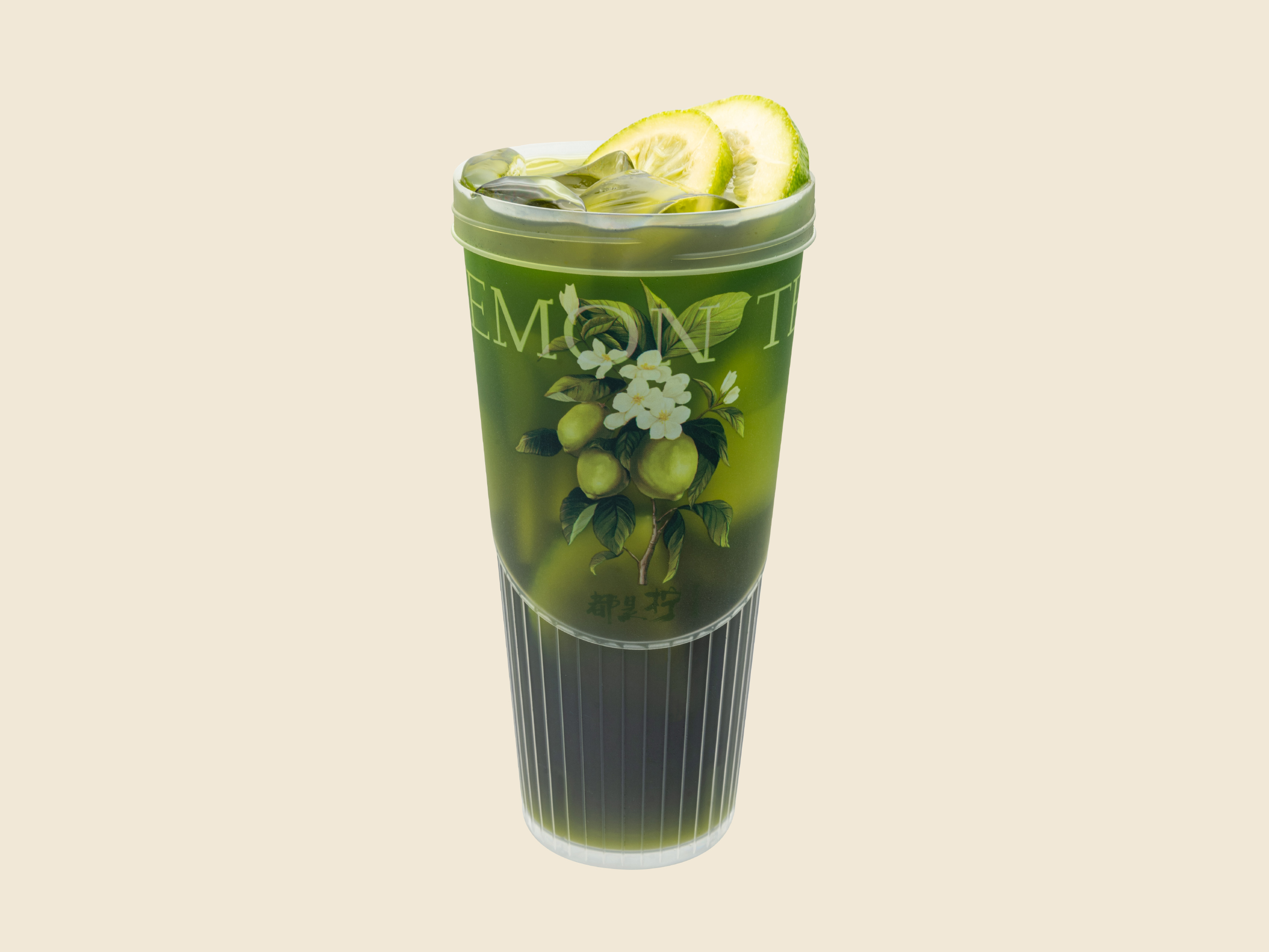 泰绿凉凉香柠茶