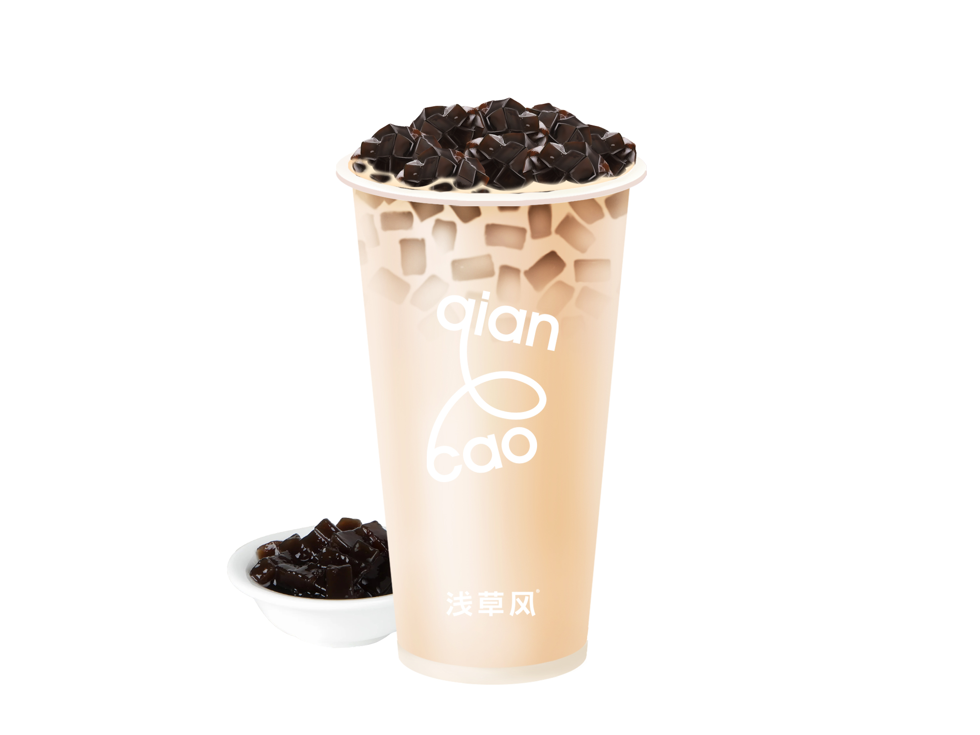 黑糖小方奶茶
