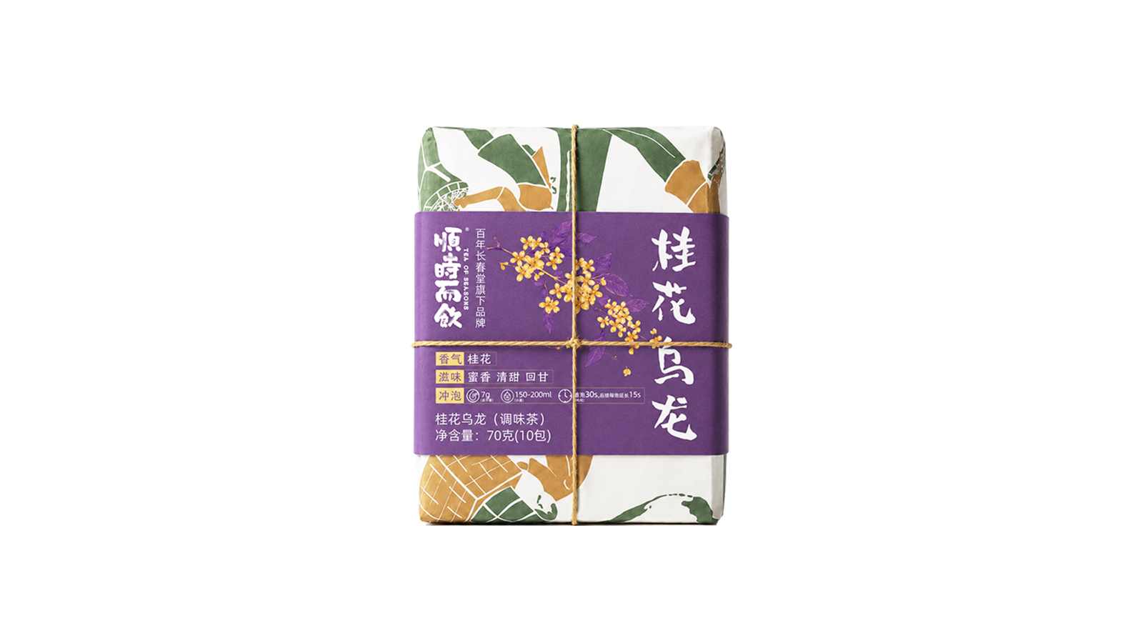 70g原葉茶紙包桂花烏龍