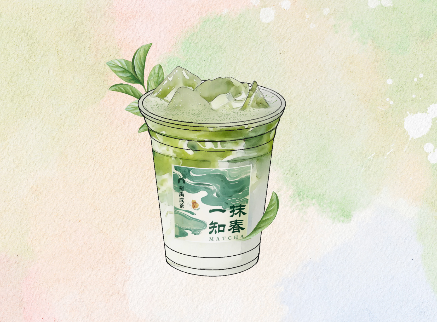 一抹知春(抹茶绿)