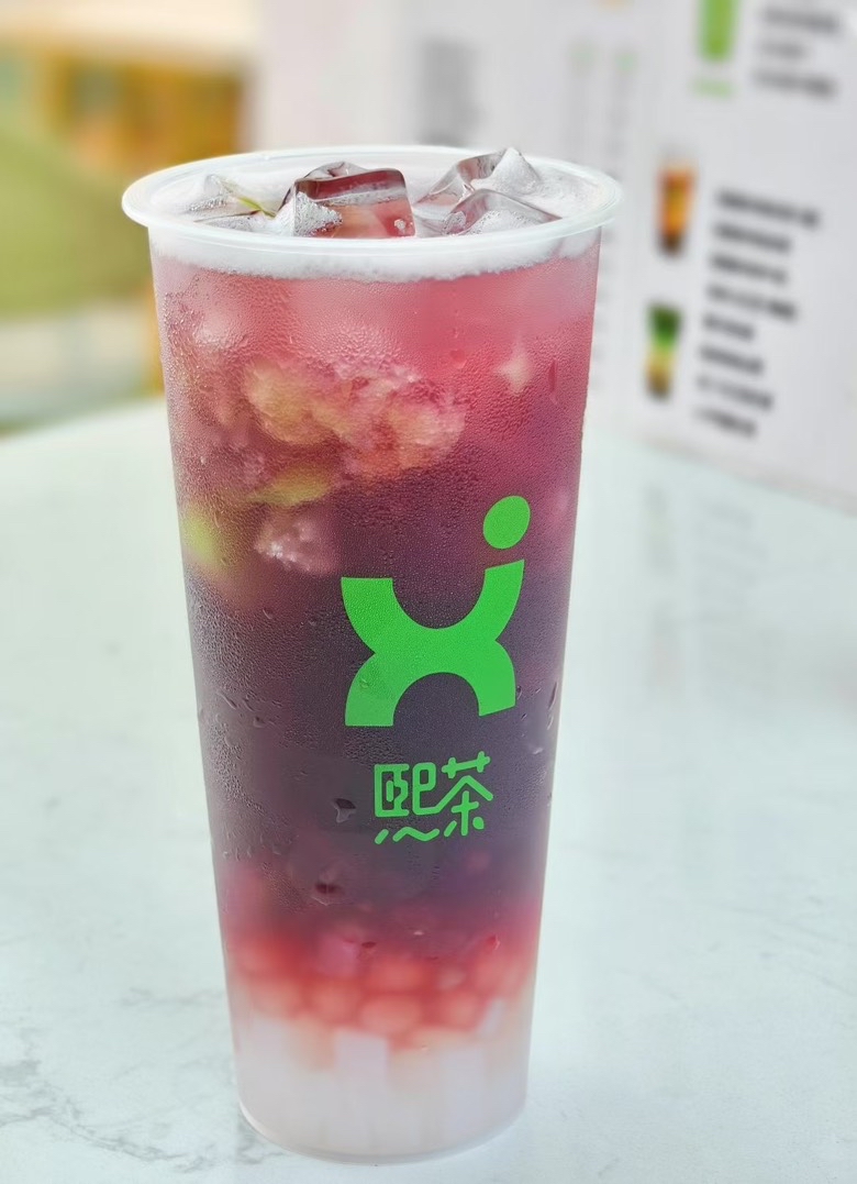 多肉葡萄柠檬茶