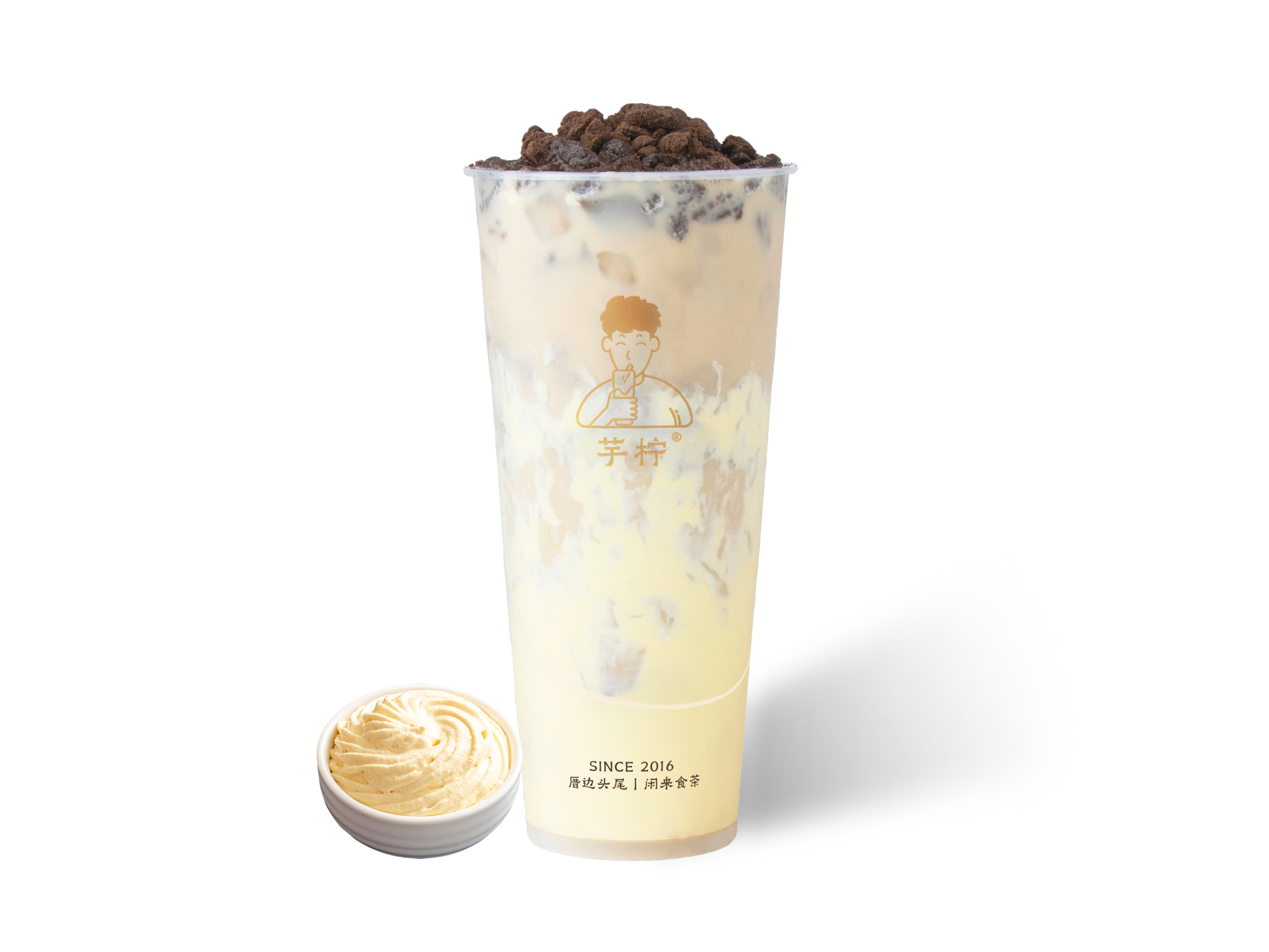 奥利奥布蕾奶茶