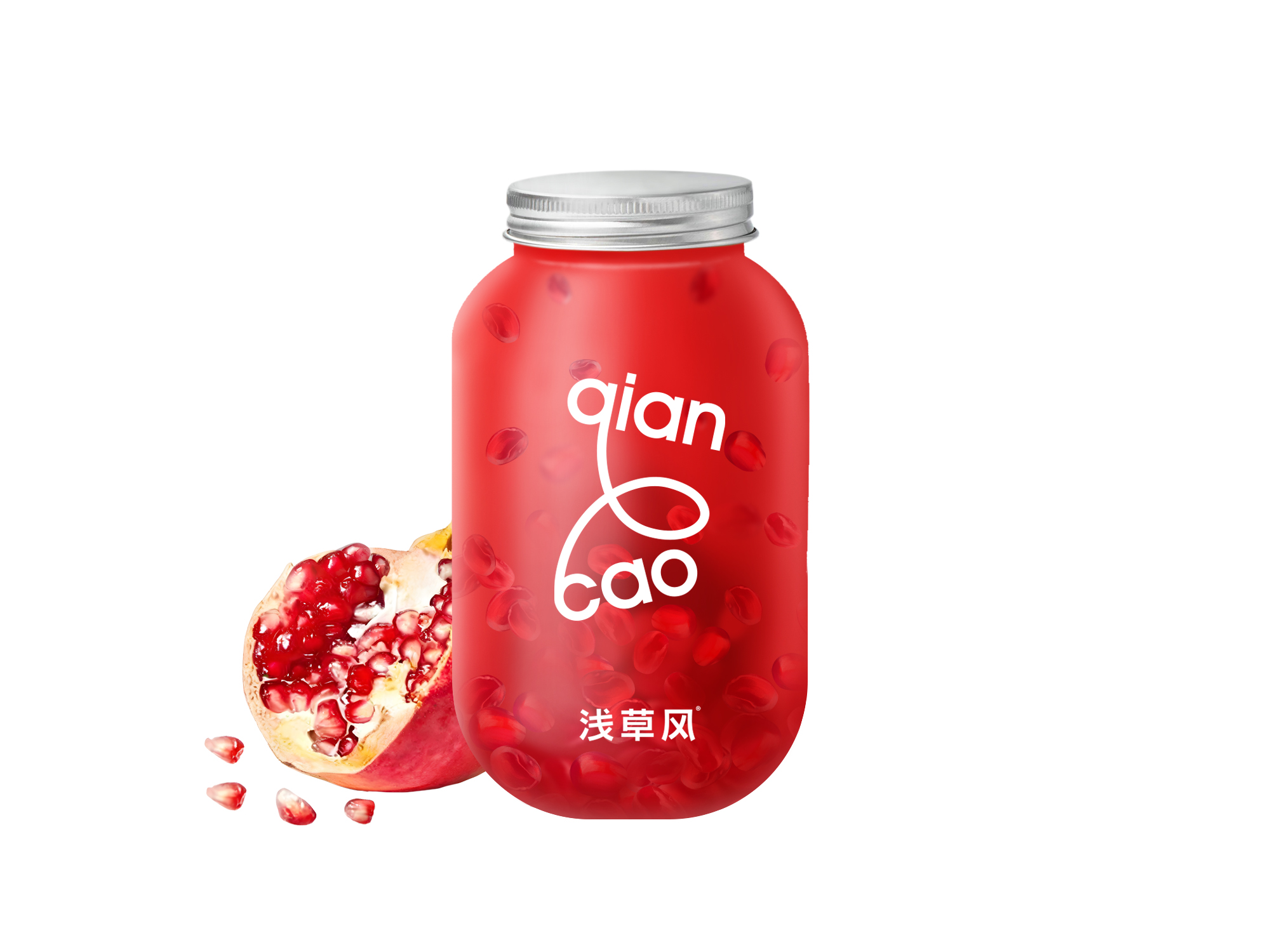 初榨红石榴汁