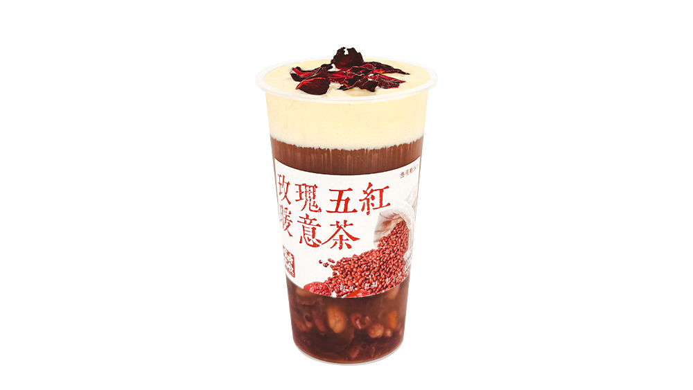 玫瑰五红暖意茶