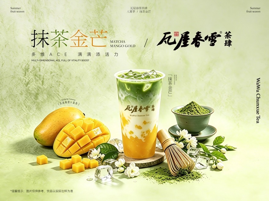 抹茶金芒