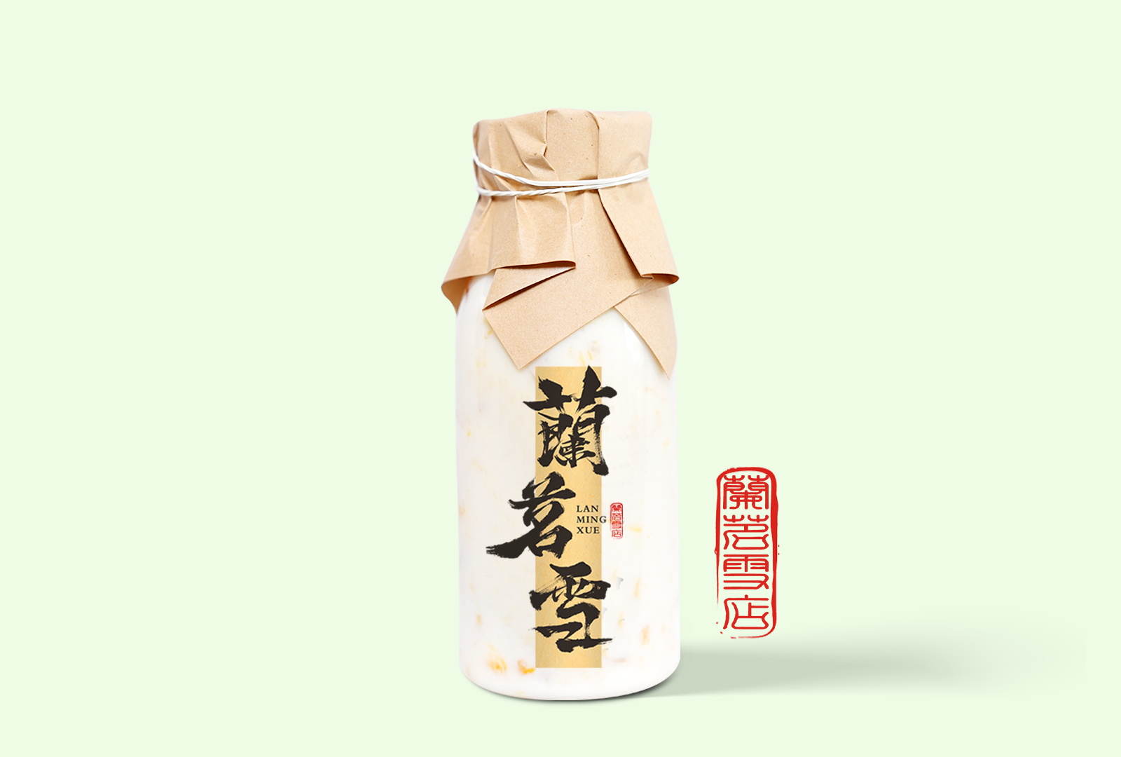 黄桃燕麦酸奶