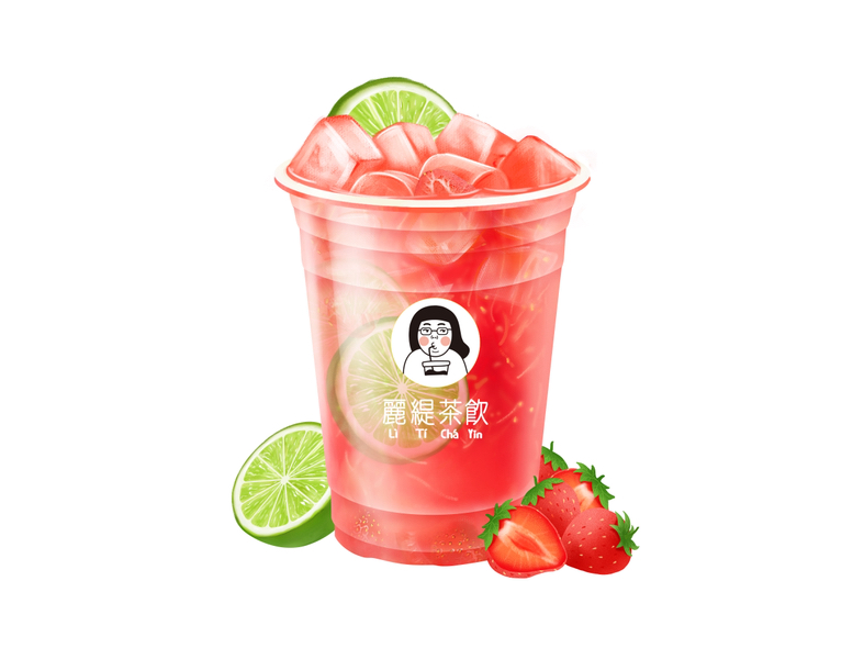 草莓柠檬茶