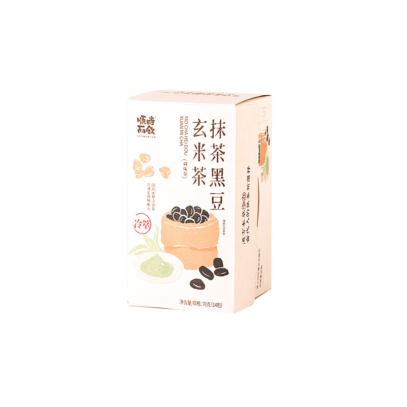 70g冷泡茶抹茶黑豆玄米茶