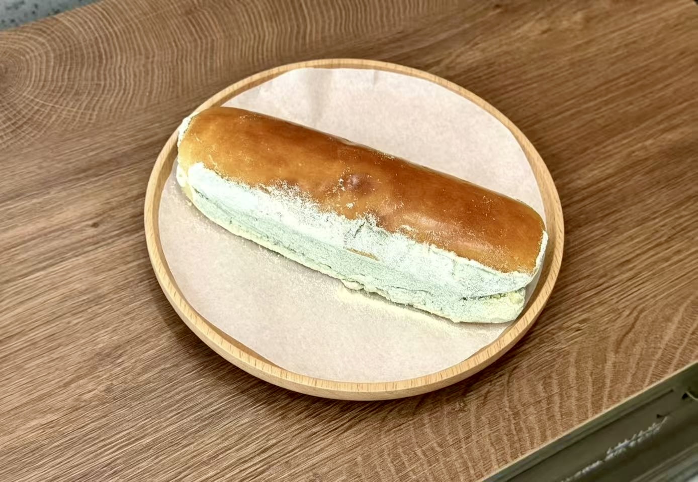 茉香抹茶奶油包