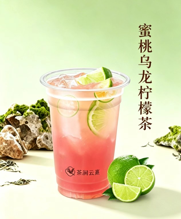 蜜桃乌龙柠檬茶