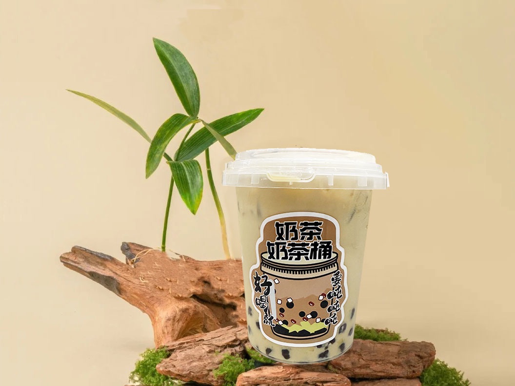 黑砖奶茶吨吨桶
