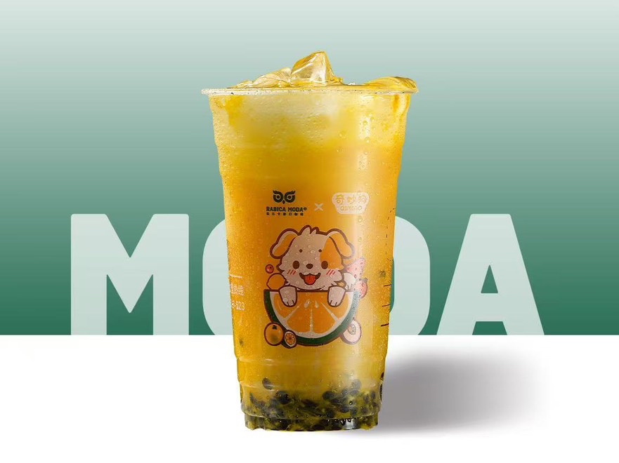 百香果冰茶超大杯