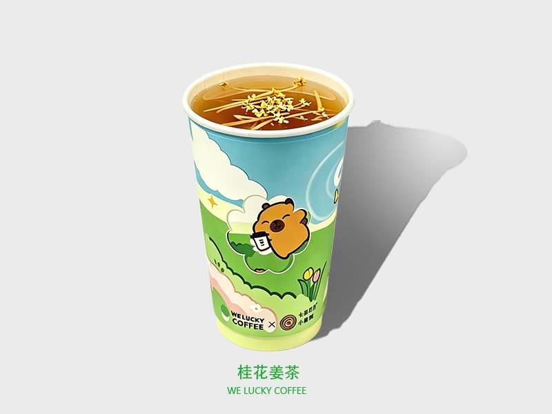 桂花薑茶