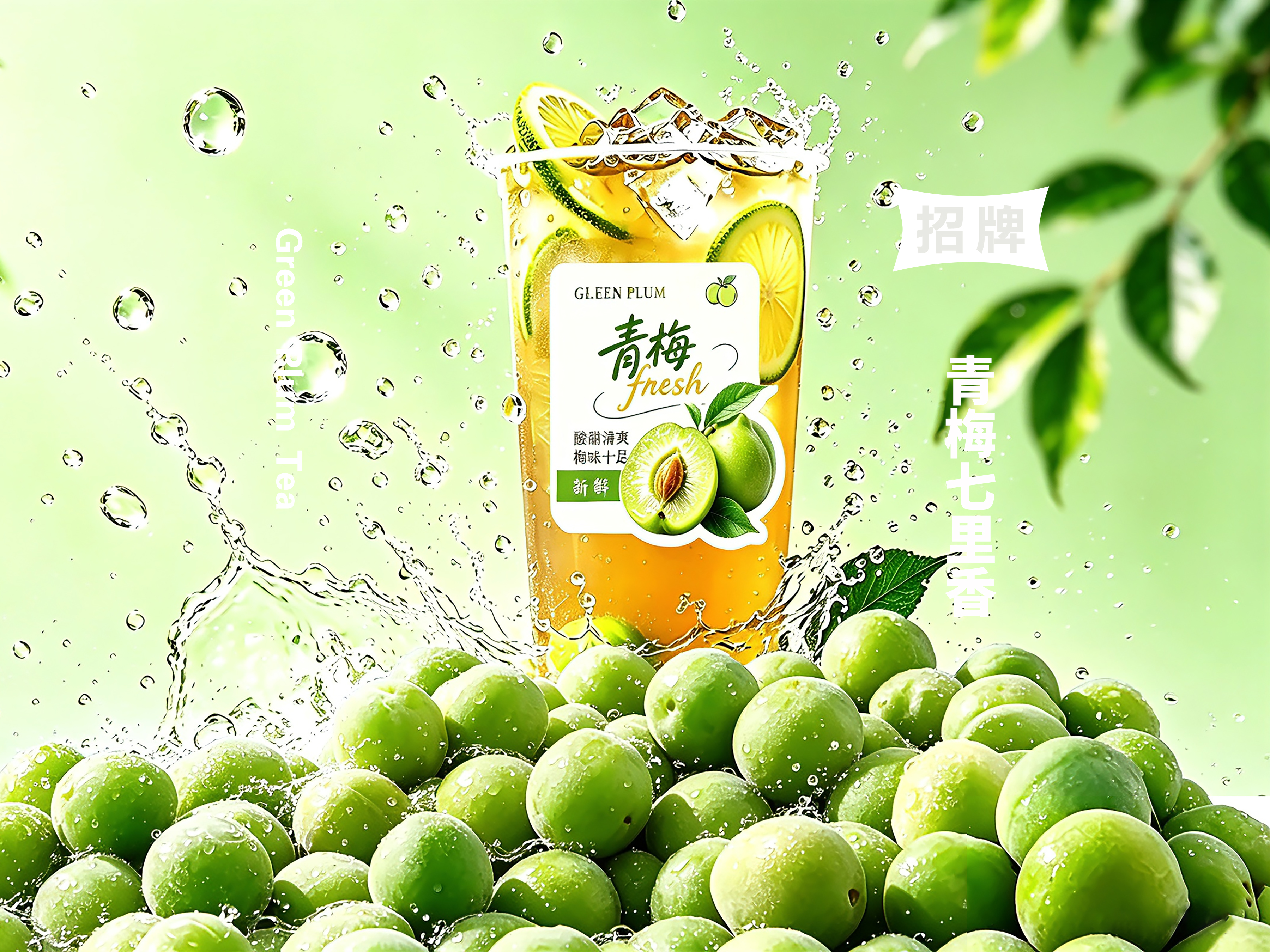青梅七里香（绿茶·糯香）