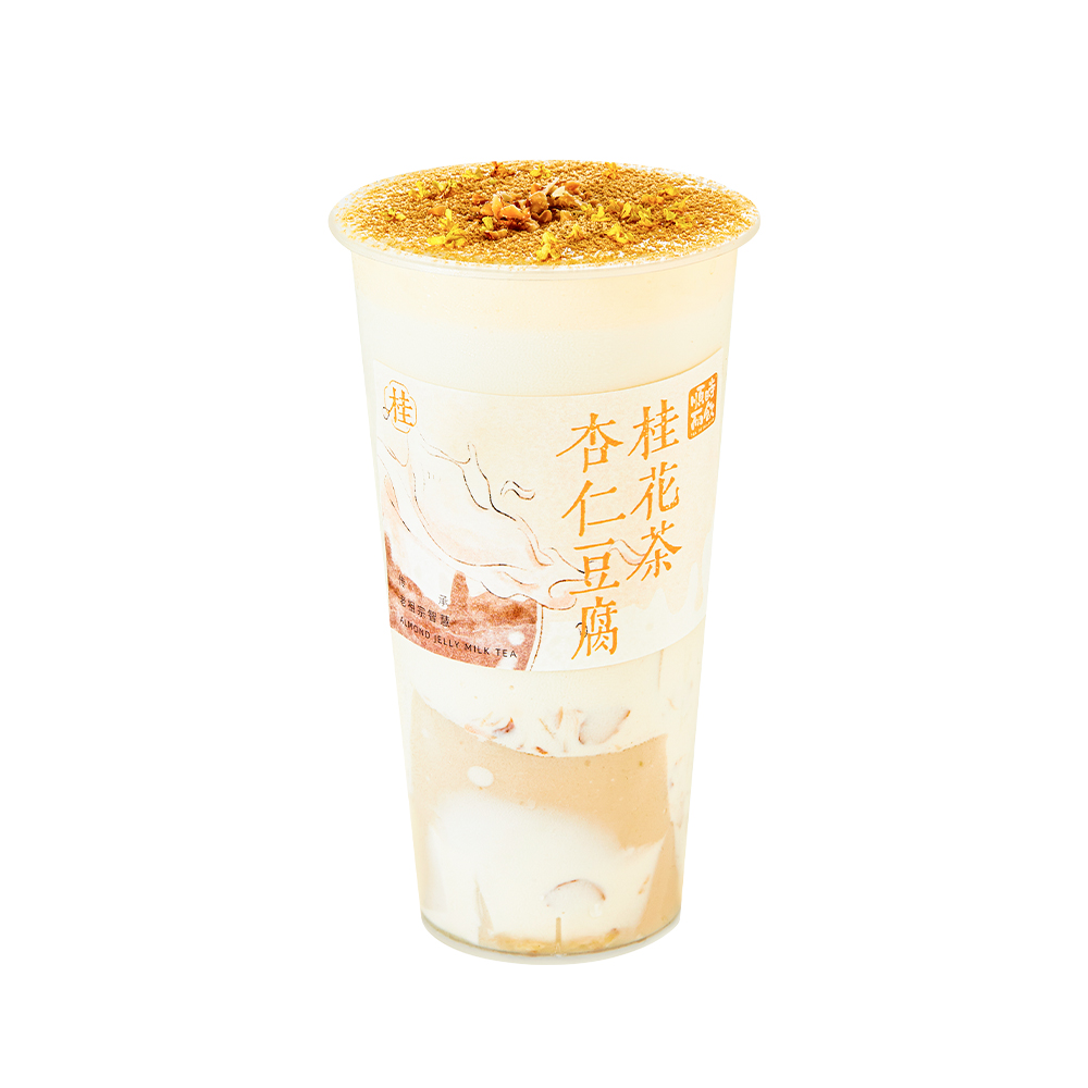 杏仁豆腐桂花茶