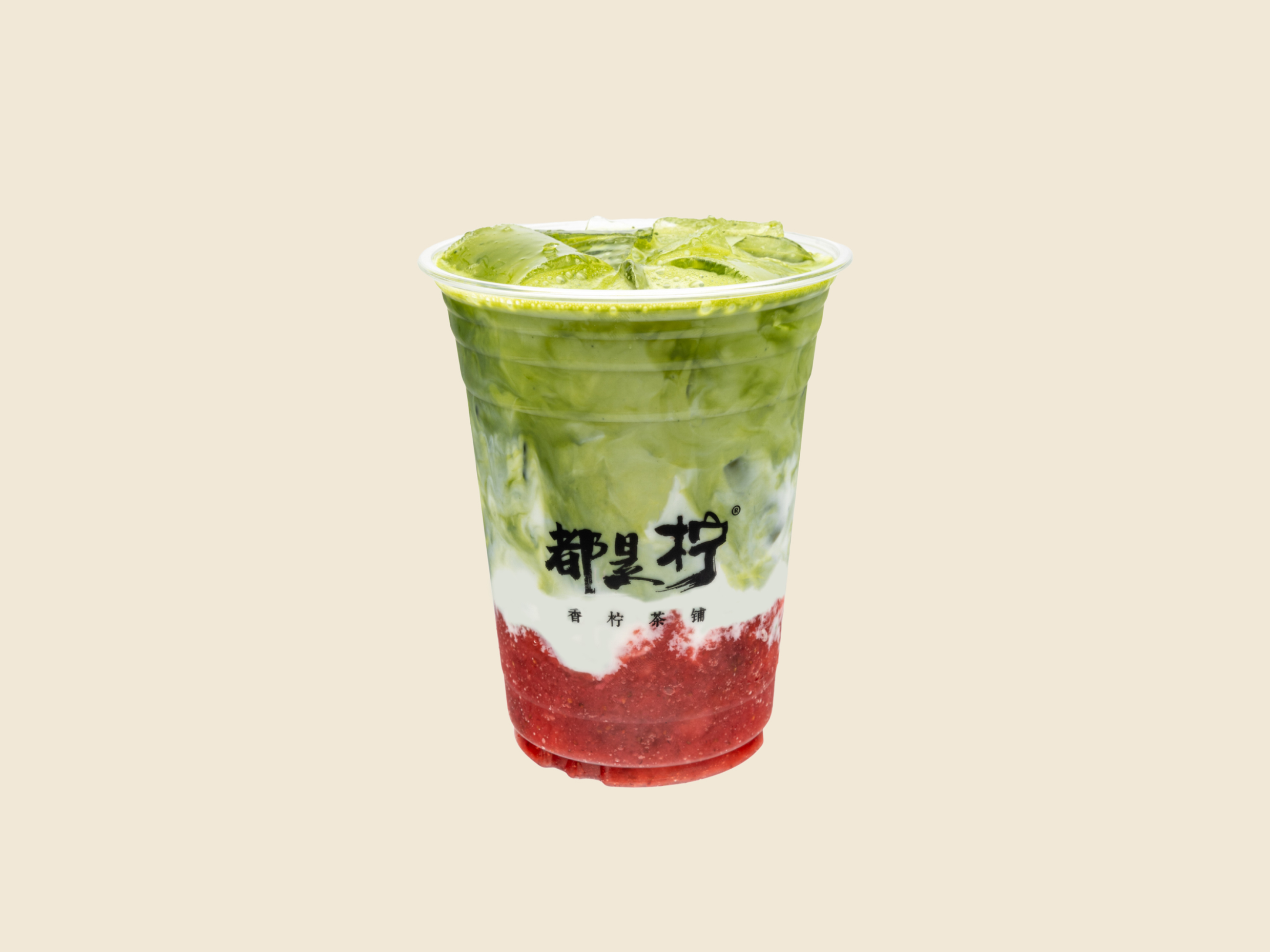 草莓抹茶生打椰