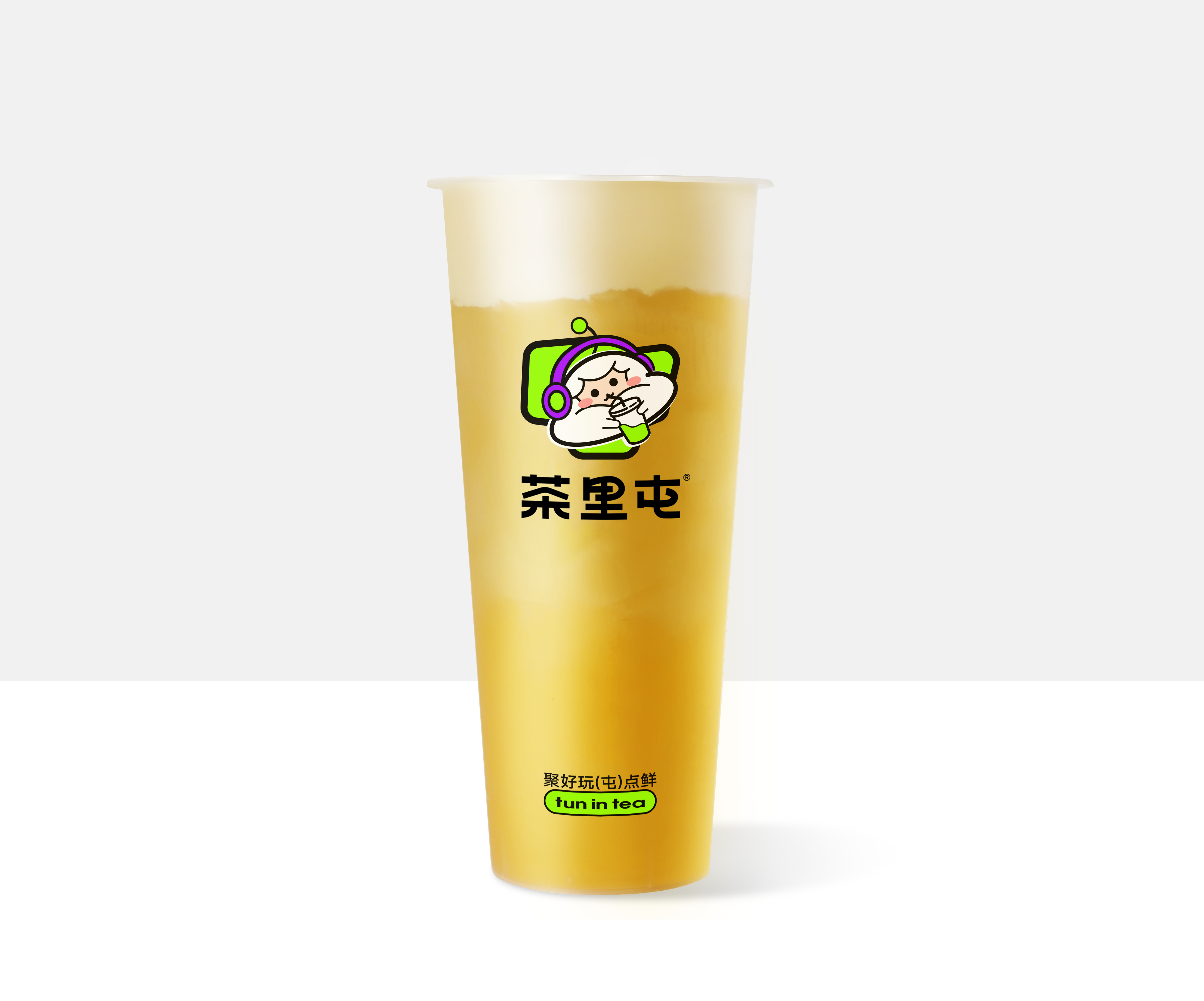茉莉綠茶奶蓋