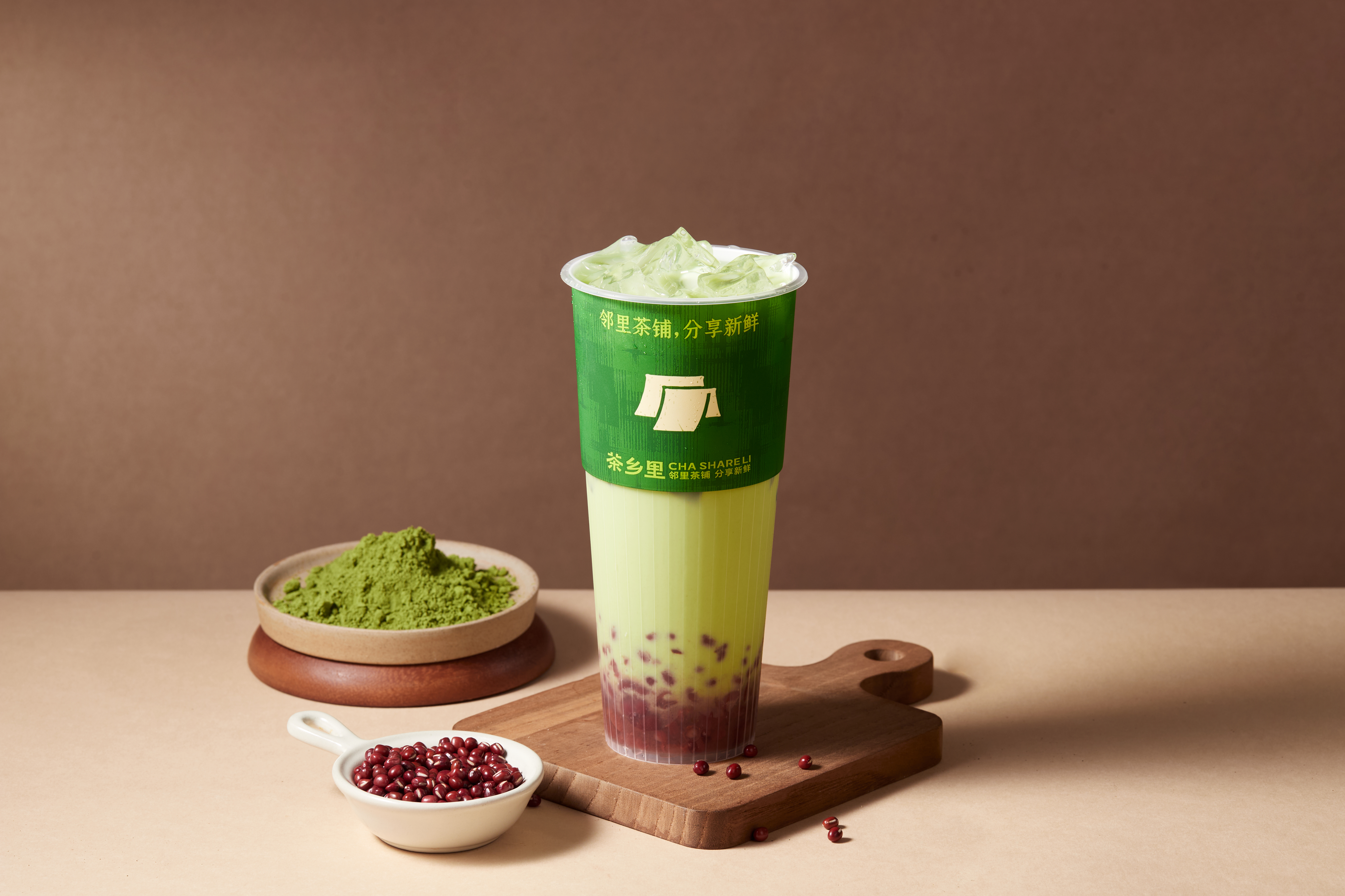 抹茶红豆
