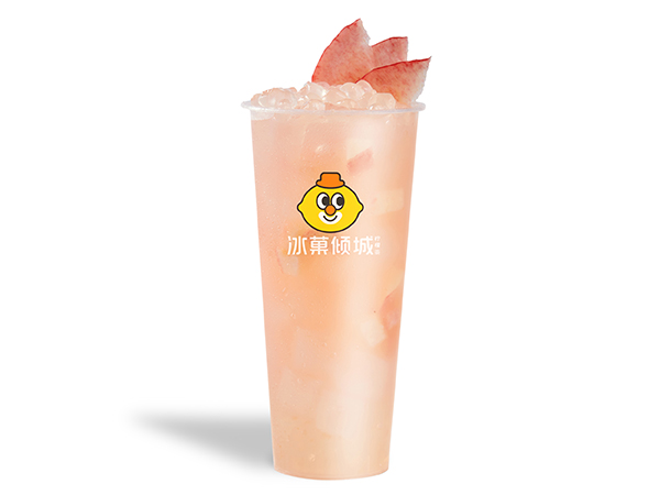 蜜桃冰柠茶