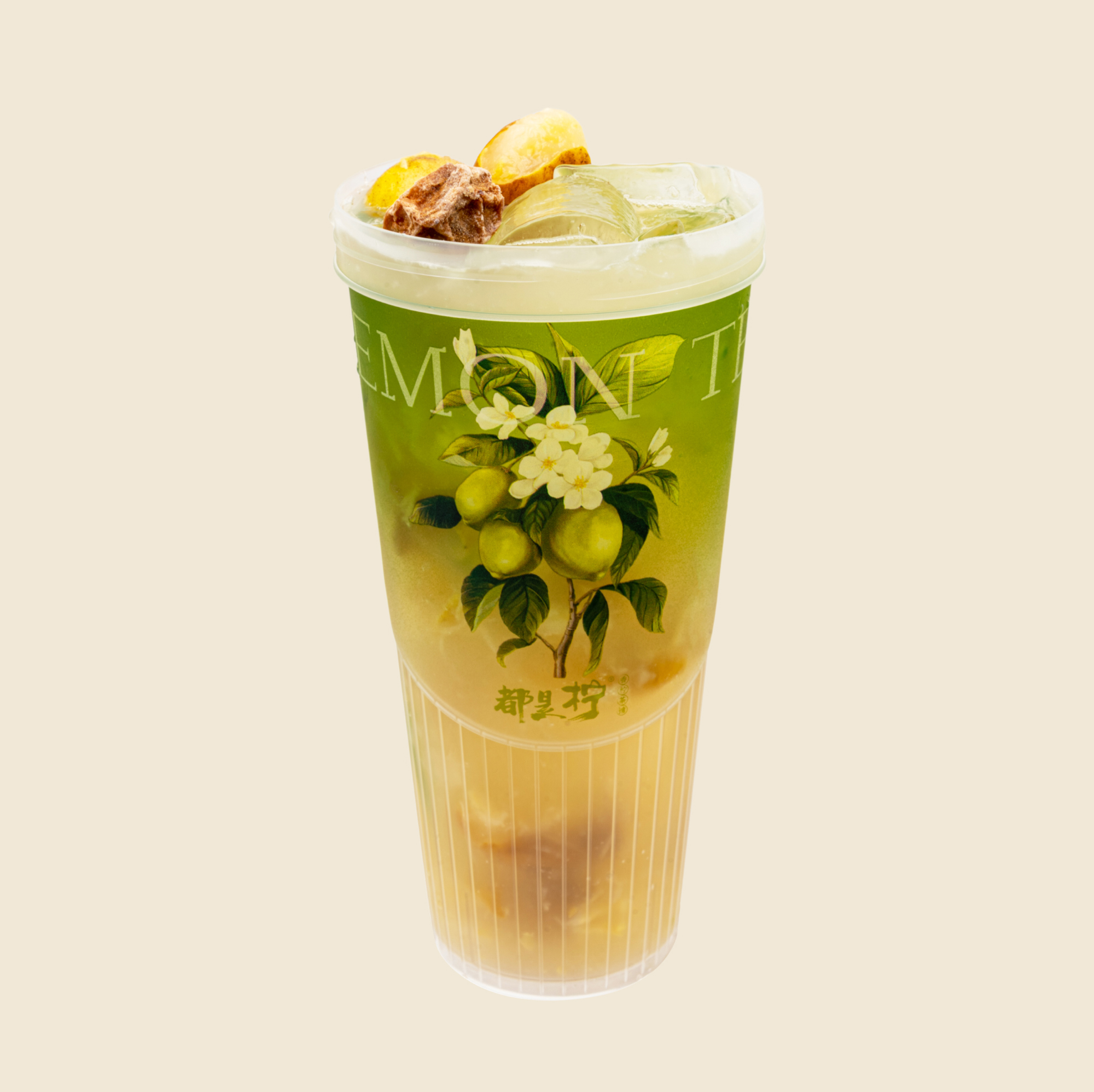 黄皮话梅冰茶