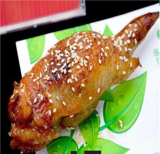 香辣鸡翅包饭