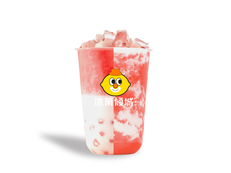 蜜桃啵啵奶昔