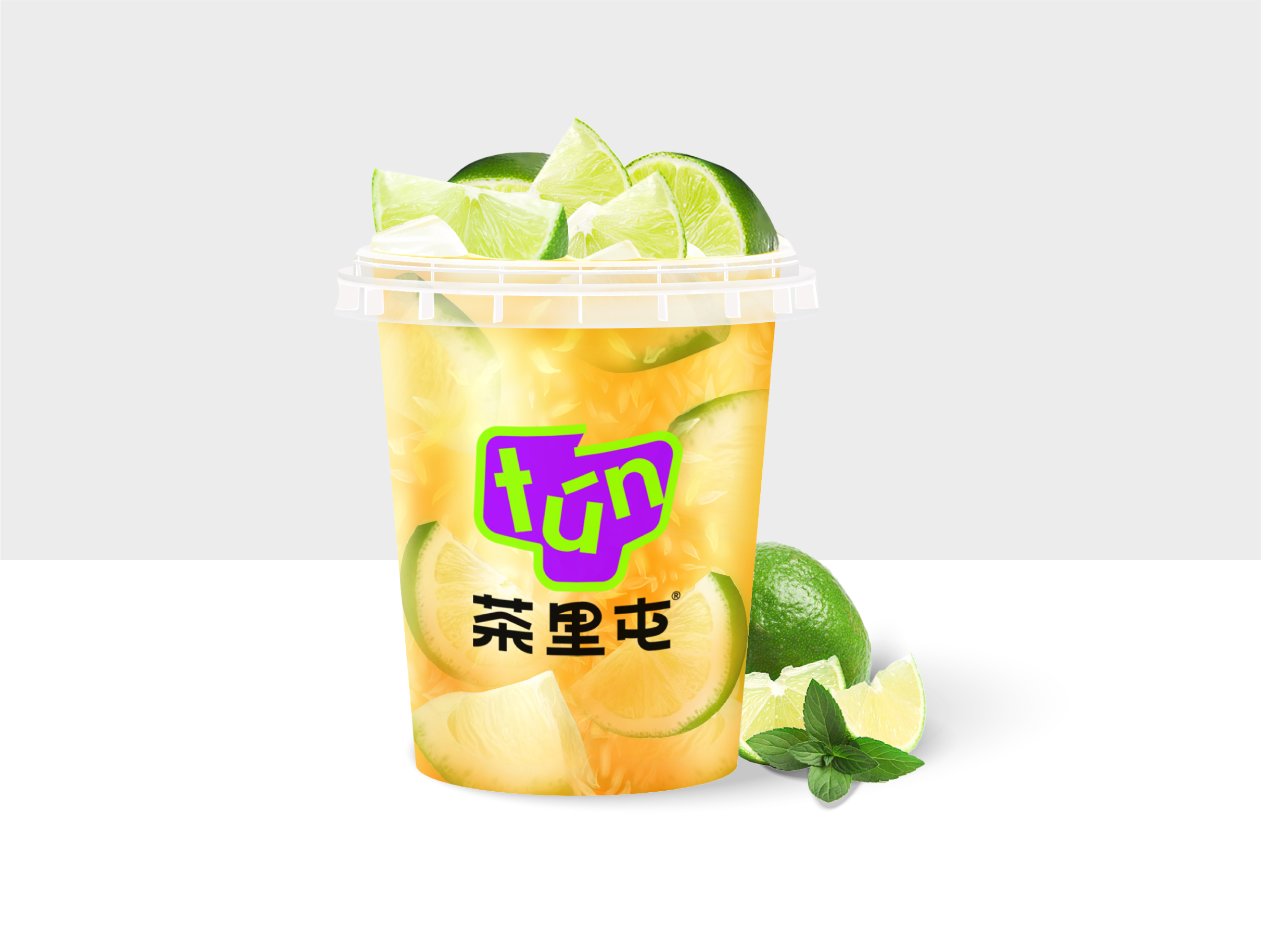 一桶檸檬茶.