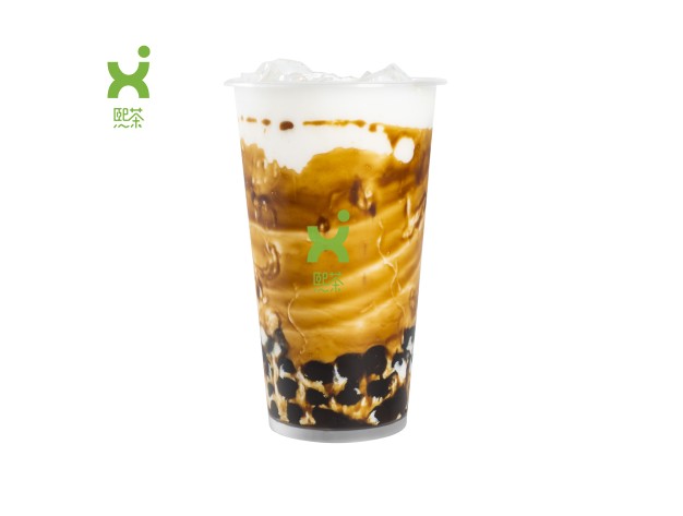 黑糖香柠珍珠奶茶