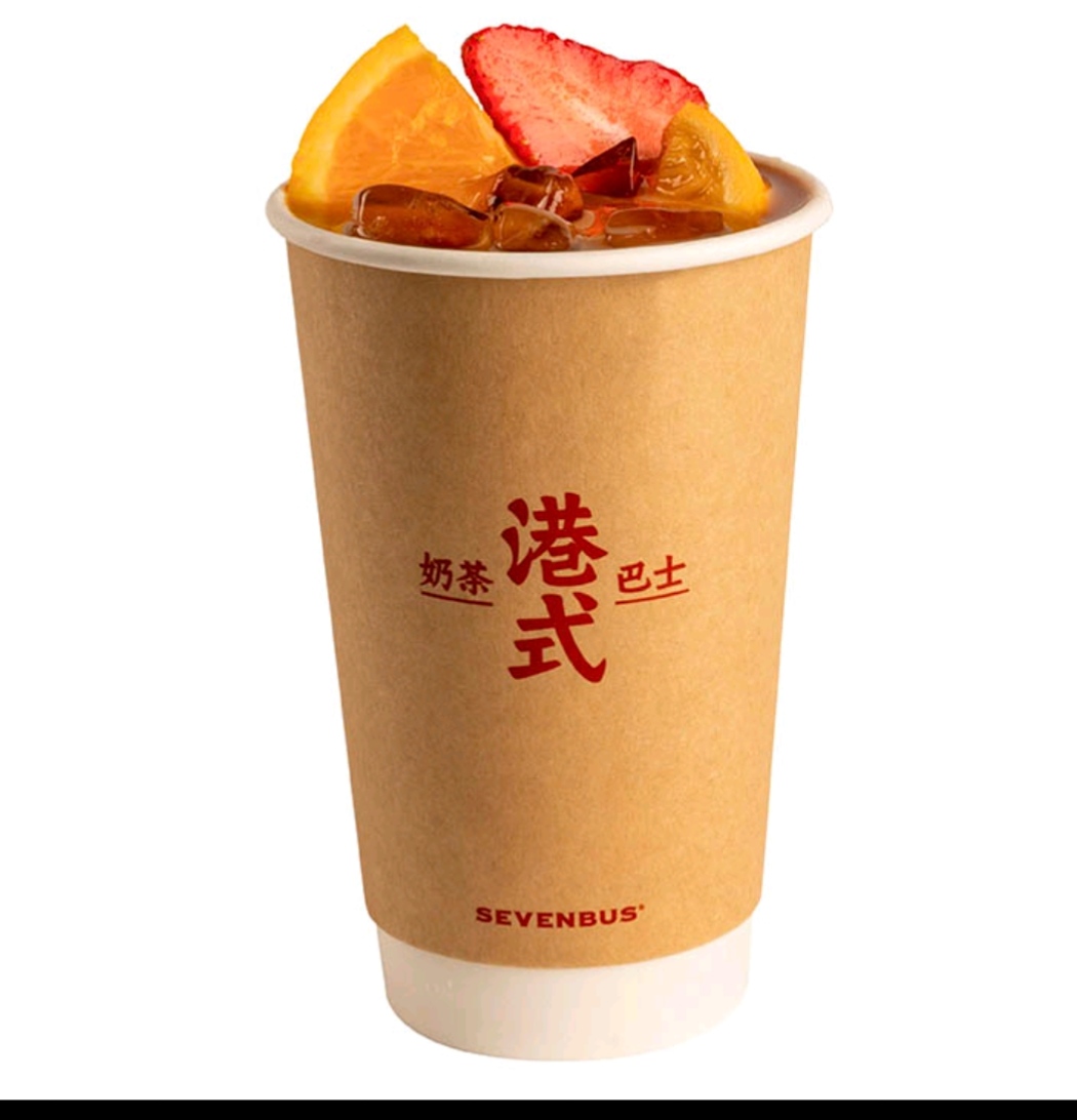 港式冰打橙茶