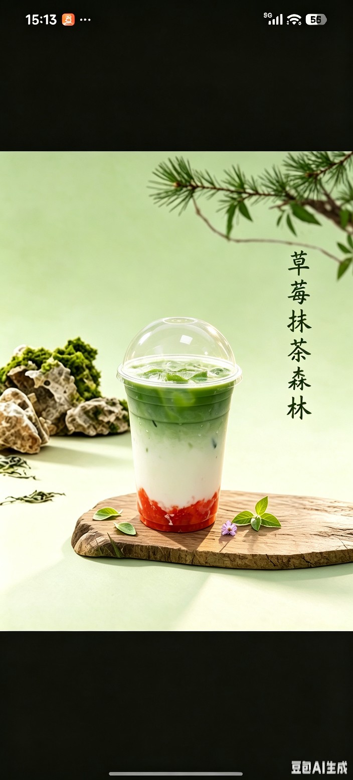 草莓抹茶森林