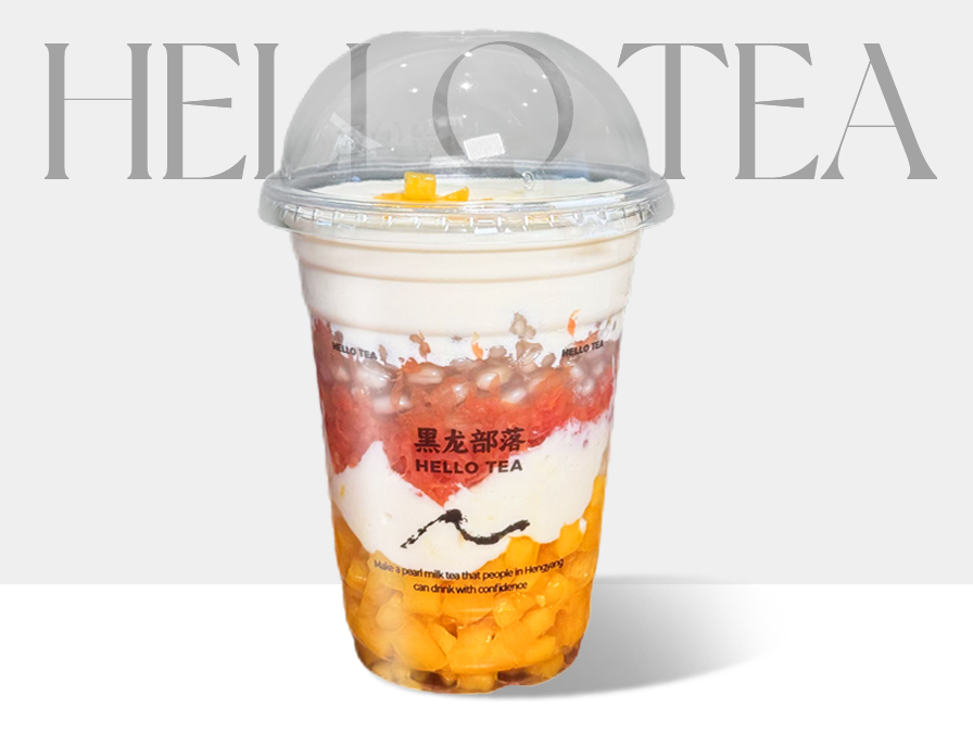 杯装固体杨枝甘露