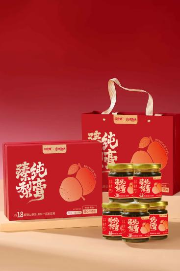 纯梨膏礼盒(春节版) (140 克*5 瓶)
