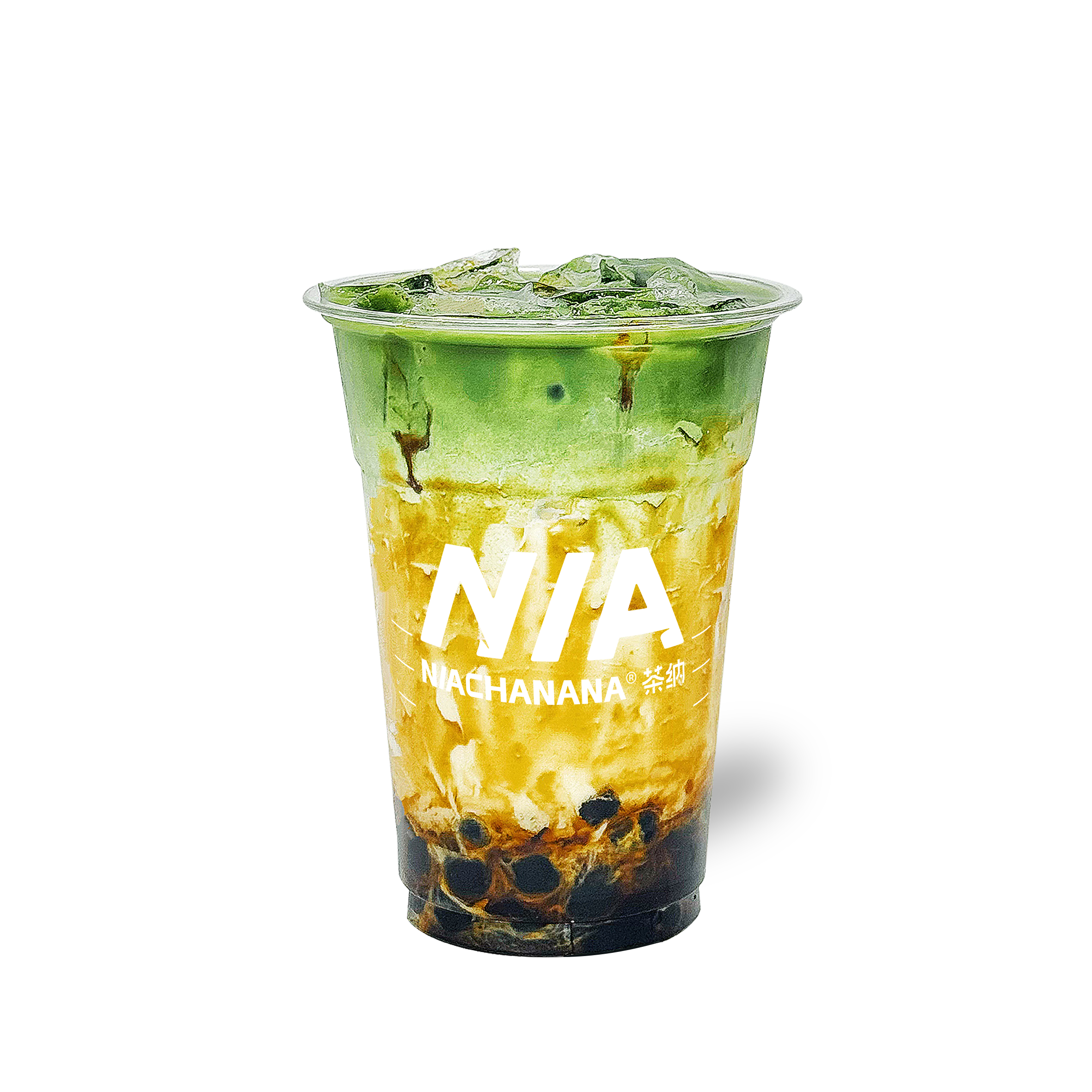 抹茶黑糖牛乳