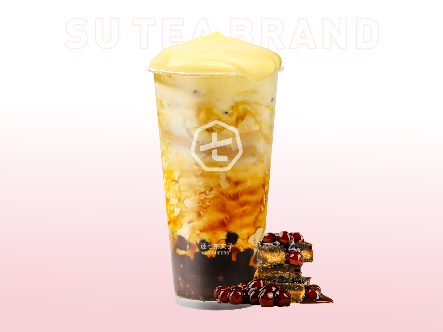 蛋糕珍珠奶茶