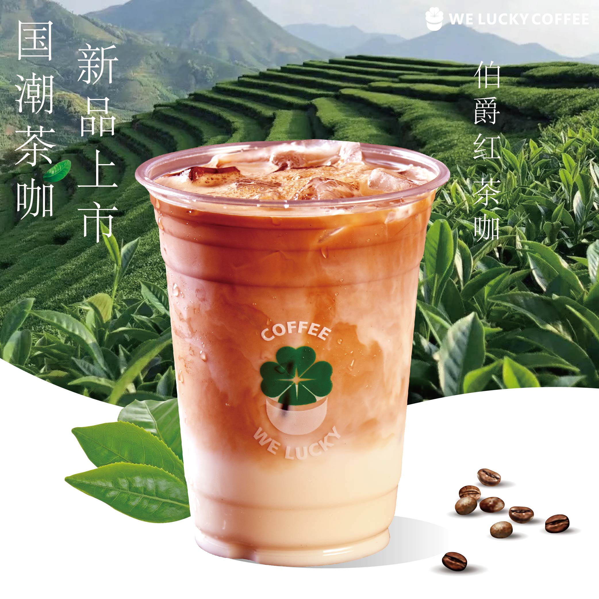 幽兰乌龙茶咖