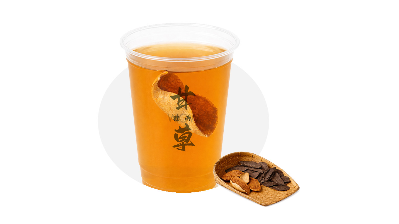 黄精陈皮老白茶