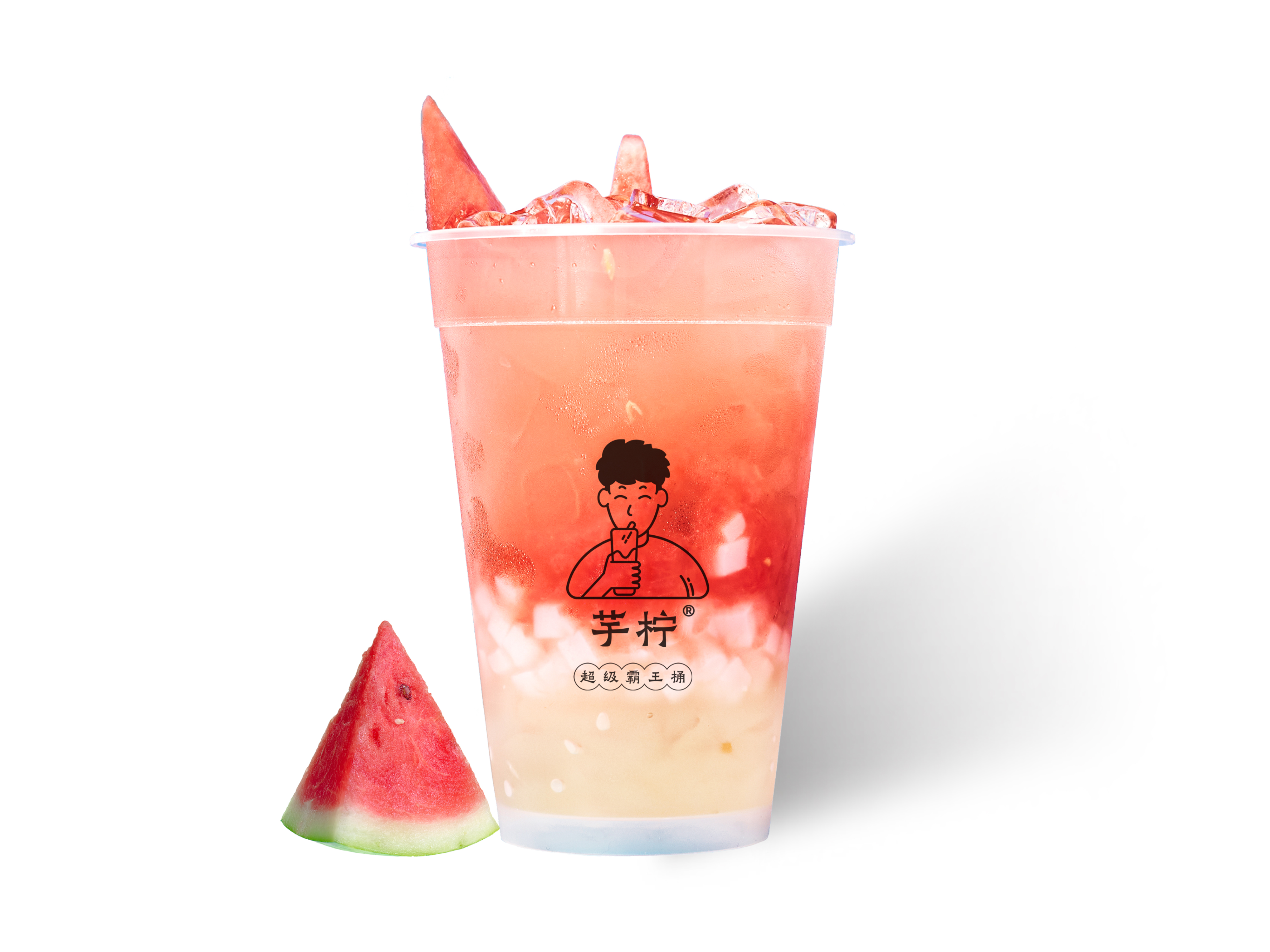 霸王桶手打西瓜綠(1L)