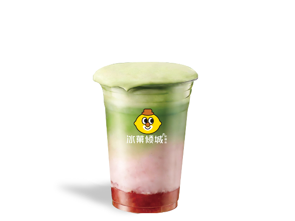 抹茶莓莓奶