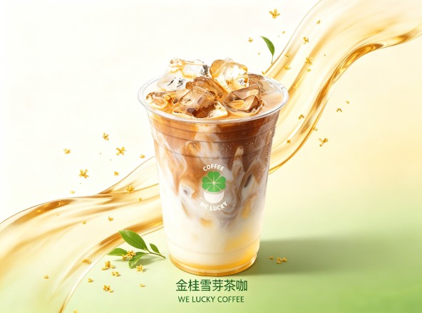 金桂雪芽茶咖