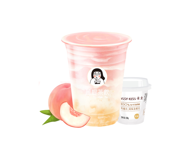 桃桃酸奶茶
