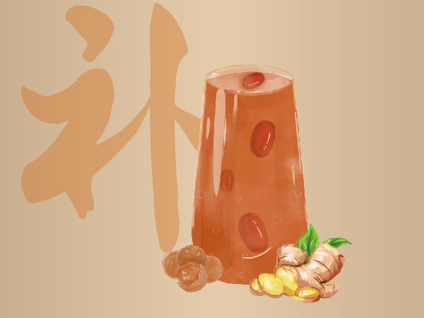 【姨妈前】桂圆红糖姜茶