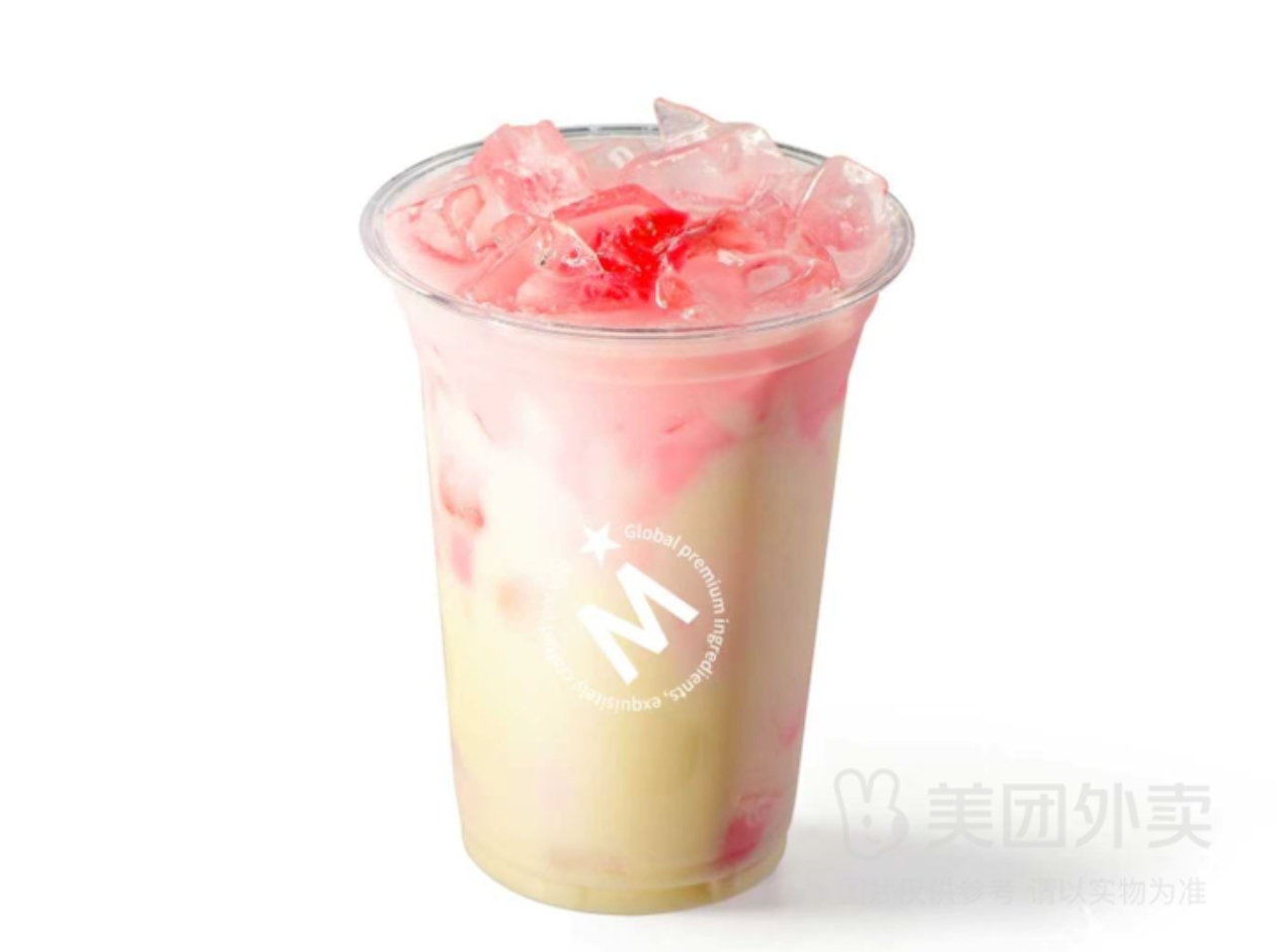 玫瑰荔枝茉莉冰奶