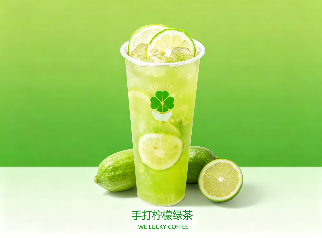 手打檸檬綠茶