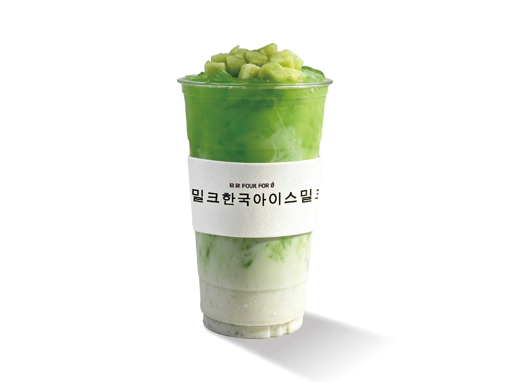 超大杯蜜瓜韩式冰奶