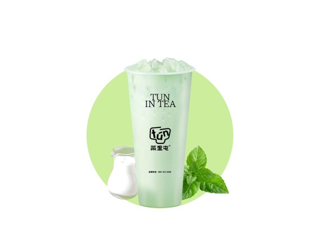 薄荷奶绿