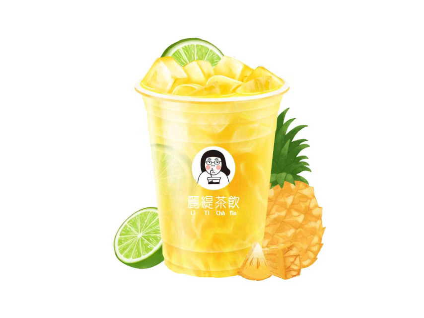菠萝柠檬渣渣