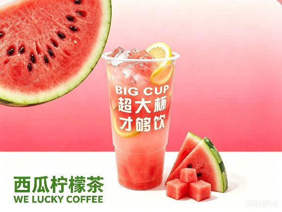 西瓜柠檬茶