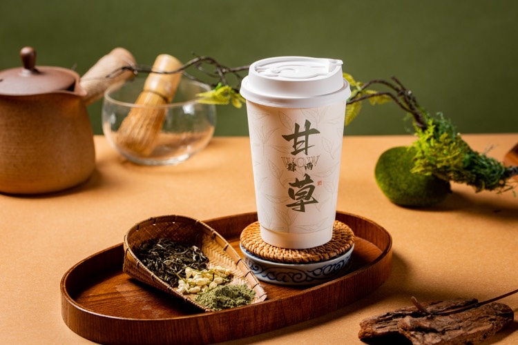 桑叶茉莉奶罐
