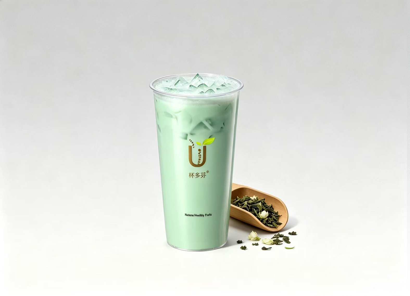 薄荷茉莉牛乳茶
